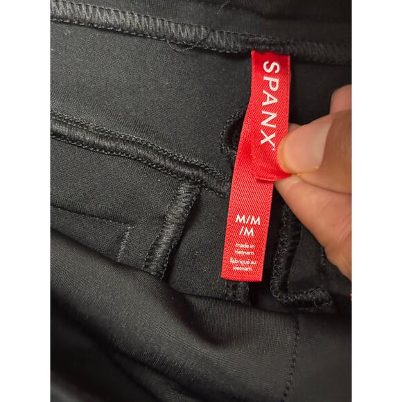 Spanx Smooth PerfectFit Ponte Flare Pant - Classic Black Medium - Picture 7 of 7